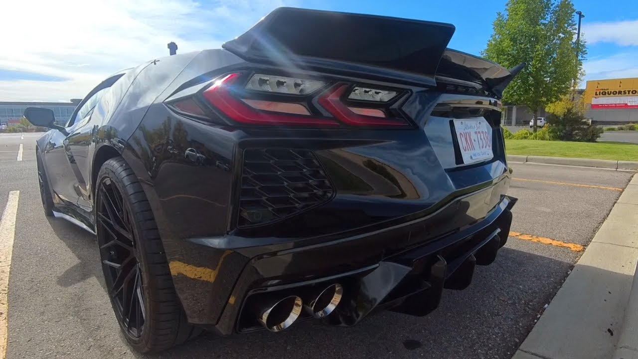 This Modified C8 Corvette Sounds Like Pure Evil