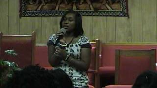 Alana singing I tried Content