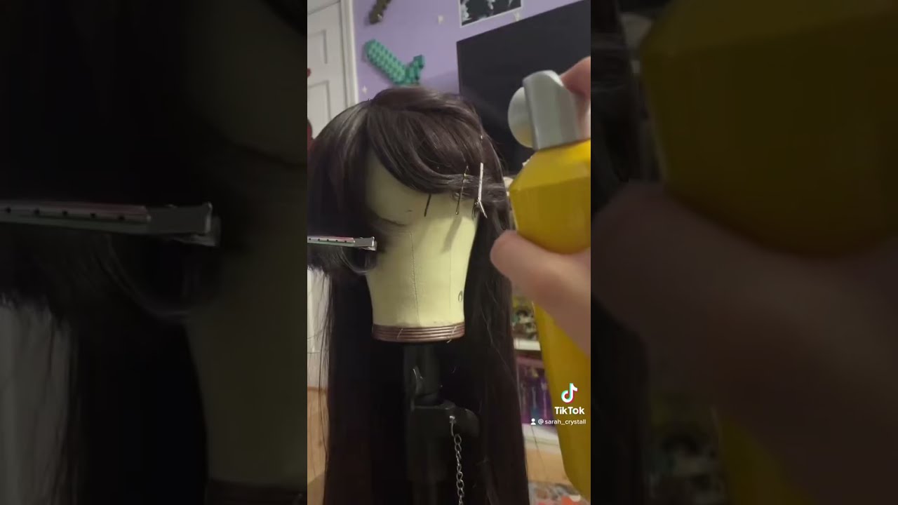 Beidou (Genshin Impact) Wig Styling #cosplay #anime #genshin #cosplaywigs #cosplaywig #wigstyling