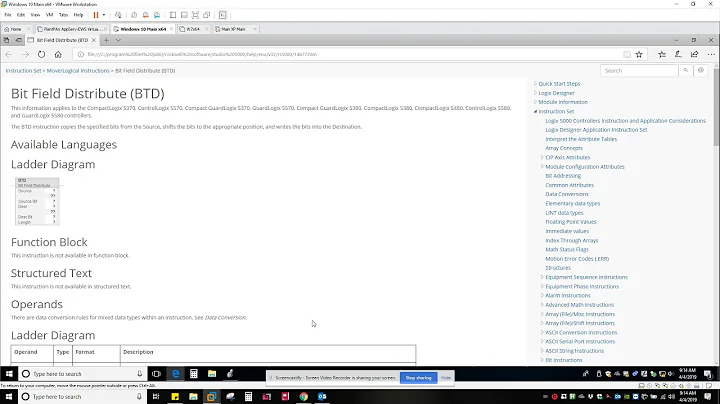Bit Field Distribute (BTD) Instruction: Apr 4, 2019 9:15 AM