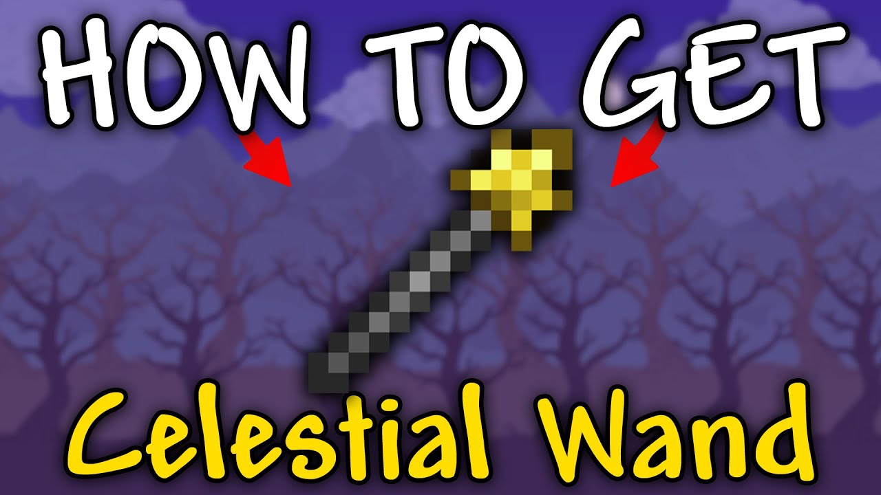 How to Get Celestial Wand in Terraria 1.4.4.9 Estee Terraria YouTube