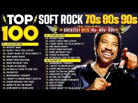 Lionel Richie, Phil Collins, Chicago, Bee Gees, Michael Bolton 📀 Top 100 Soft Rock Songs Of All Time
