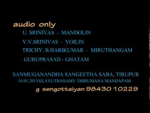 Mandolin U Srinivas - Chandrasekara