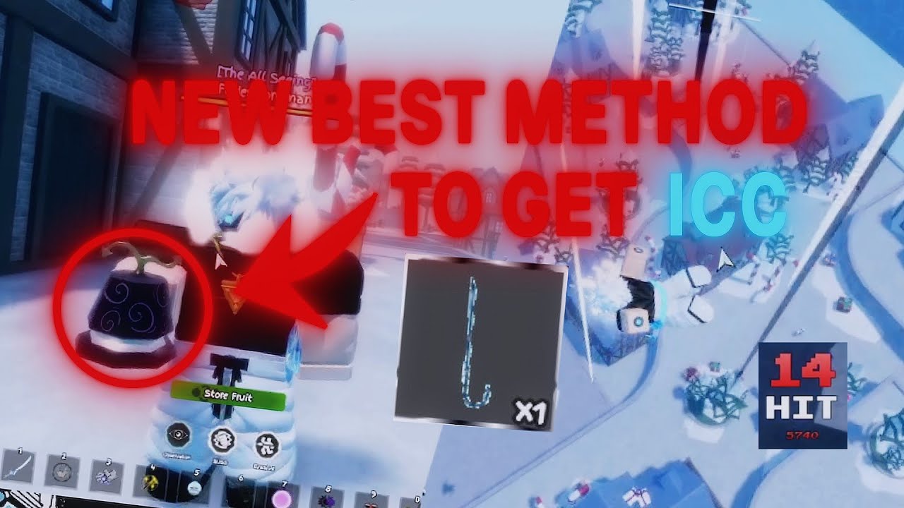 THE NEW BEST METHOD TO GET ICEBORN CANDY CANE (ICC) IN GPO + MACRO ...