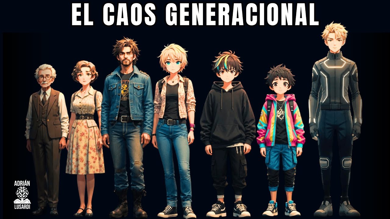 Todas las GENERACIONES EXPLICADAS en 15 Minutos