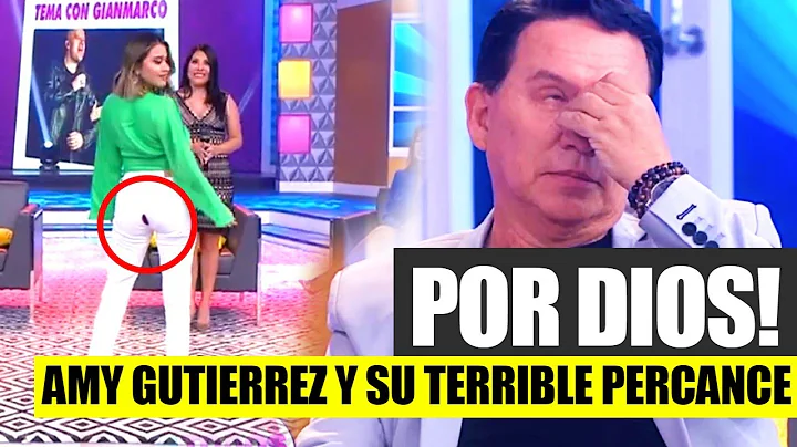 AMY GUTIERREZ SUFRE TERRIBLE PERCANCE CON SU PANTA...