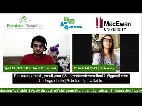 Facebook live with MacEwan University from Canada