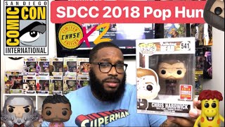SDCC 2018 FUNKO POP HUNT | Found 2 NEW Chases!!