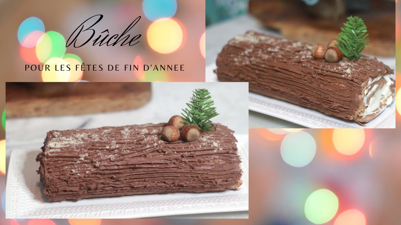 Bûche pour les fêtes de fin d année au thermomix