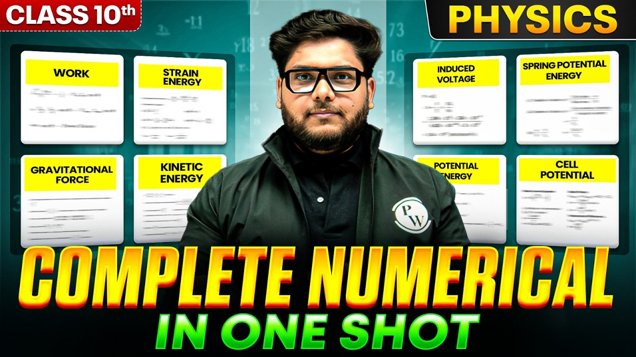 ICSE Class 10 Physics Numerical in One Shot | ICSE Class 10 Physics Board Exam 2026