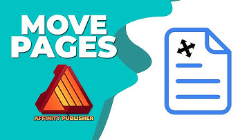 How to move pages in affinity publisher
