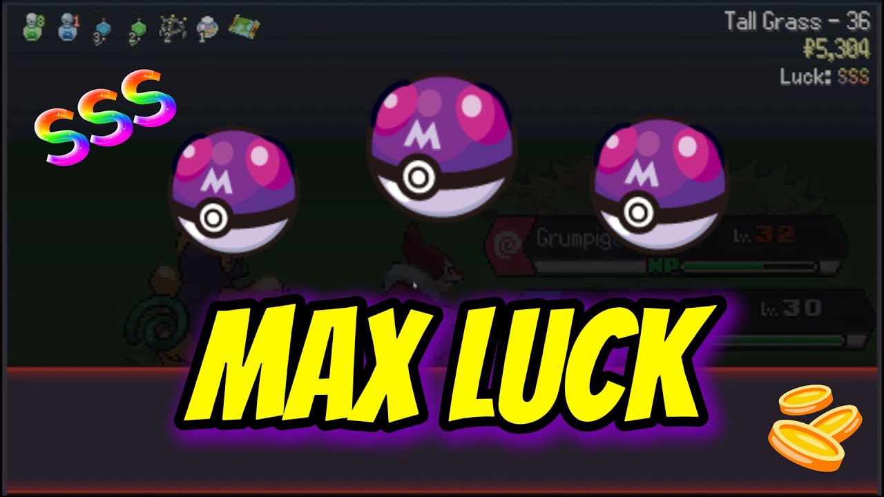 PokeRogue but I MAXED Out Luck (SSS)