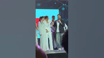 تامر حسني في حفل تخرج ليلي احمد زاهر 
