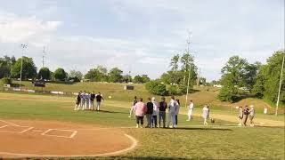Charlottesville High School Baseball Senior Night Ceremony 2026