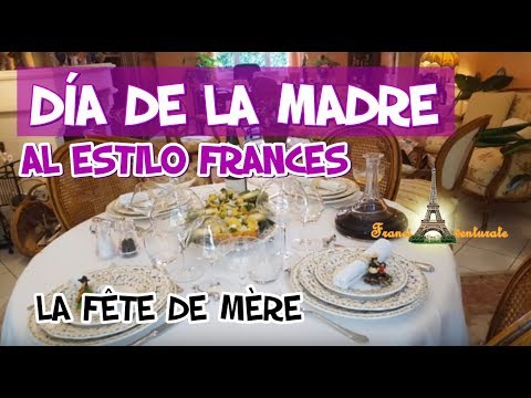 Video: Día de la Madre (La Fête des Mères) en Francia
