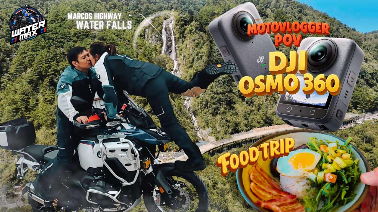 DIGONG IN BAGUIO + FOOD TRIP AND TESTING NEW DJI OSMO 360