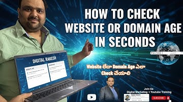 How to Check Website or Domain Age in Seconds | Find Exact Domain Registration Date