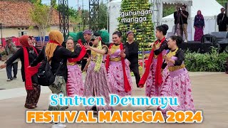 Penampilan Sintren Dermayu di Festival Mangga 2024 Membuat Penonton Berdecak Kagum