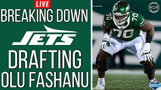 Breaking Down New York Jets 1st Round Pick Olu Fashanu ! ✈️