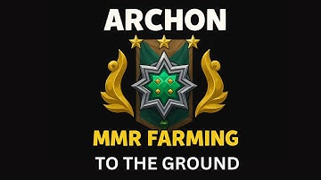 Dota 2:  Archon MMR Farming To The Ground