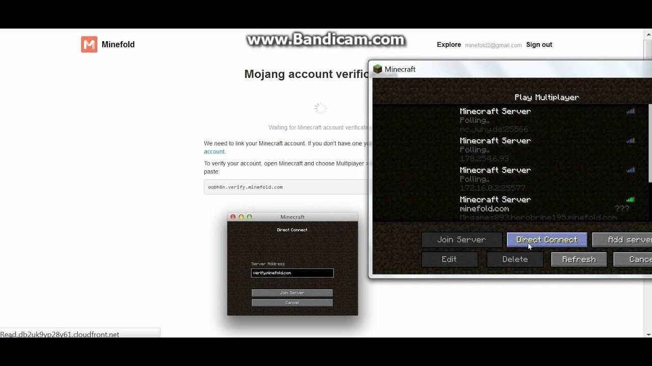 [MineFold] [Free minecraft servers] How to sign up! - YouTube