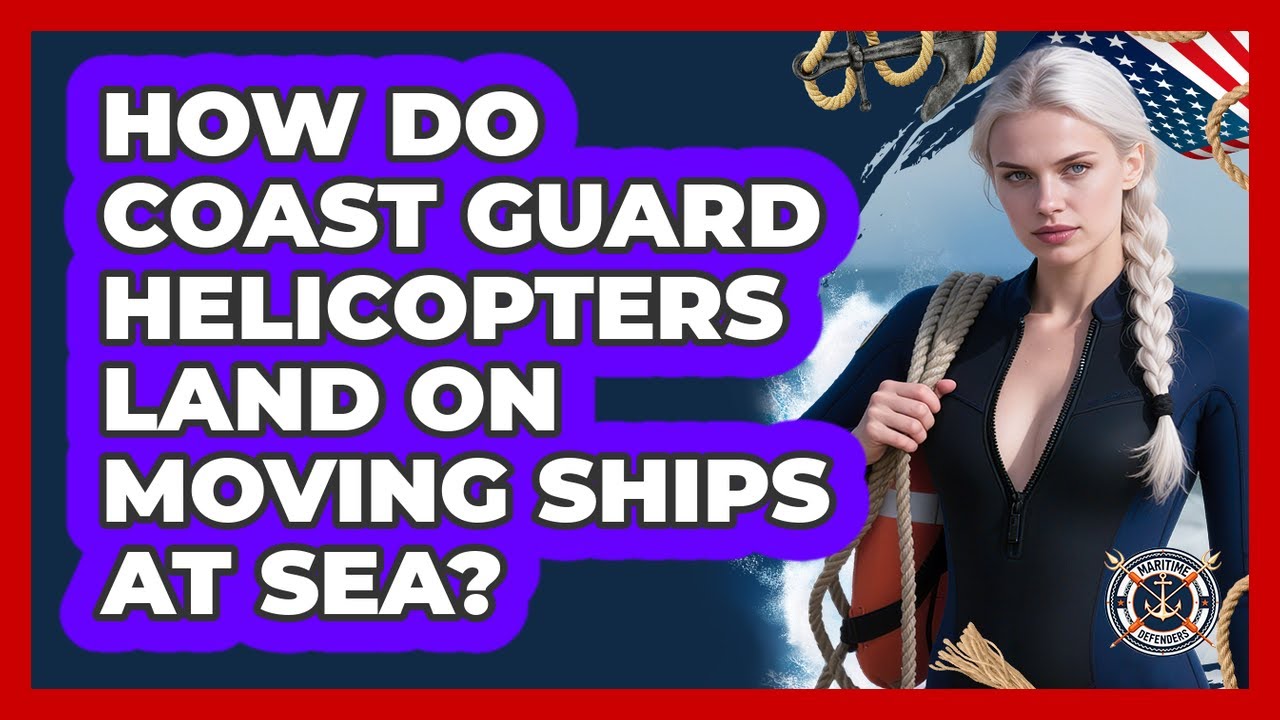 How Do Coast Guard Helicopters Land On Moving Ships At Sea? - Maritime Defenders