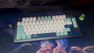 Keychron Q1 | Gateron Milky Top Yellows sound test