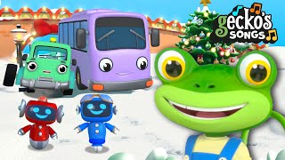 Gecko's Christmas Song｜New Gecko's Garage｜Christmas Cartoon For Kids｜Toddler Fun Learning