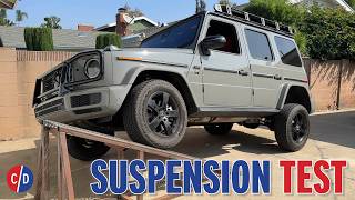 Does The MercedesBenz G550 Professional Have What It Takes To Perform OffRoad? C/D Suspension Test