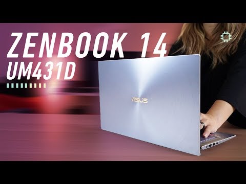 ASUS ZenBook 14 UM431D Review: The Prettiest Ryzen Ultrabook