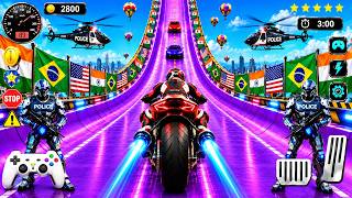 💥 IMPOSSIBLE  GT MOTO BIKE RACING 2026 - HARD BIKE RACING STUNTS 3D - ANDROID GAMPLAY (PART-9) screenshot 5