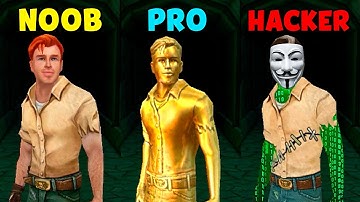 NOOB vs PRO vs HACKER - Temple Run 2