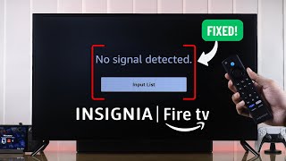 Fix- Insignia Fire TV HDMI Not Working! [Not Recognizing]