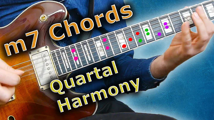 m7 Chords - How to use Quartal Harmony in a Solo