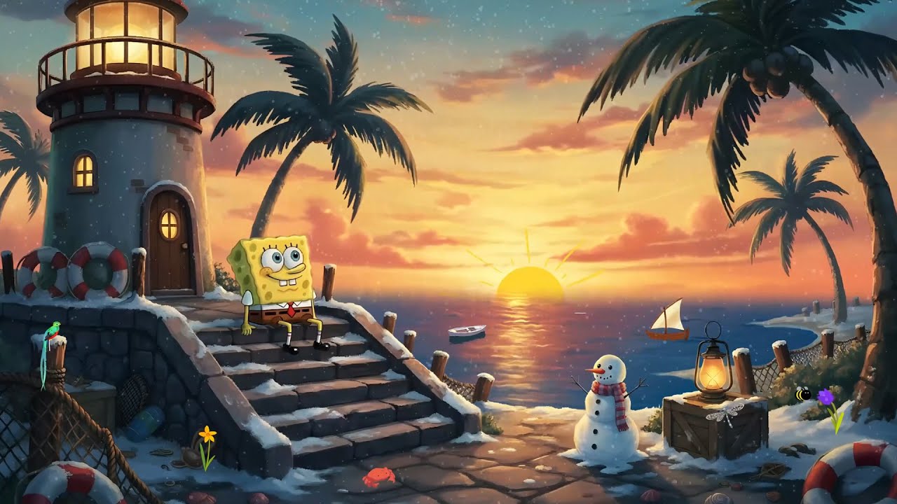 Winter Lofi Hip Hop • Chill Music for Sunset Relaxing 🌅🧤