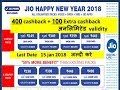 Reliance Jio Happy New Year 2018 Plans 🎉