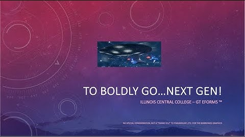 GT eForms Lunch & Learn with Illinois Central College