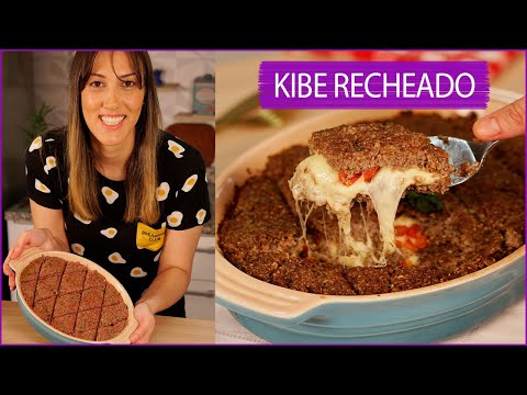 KIBE DE FORNO RECHEADO I Receitas e Temperos