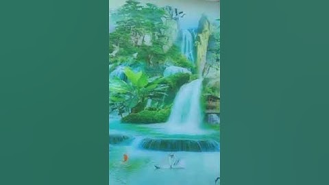 thiết kế tư vấn thi công lắp đặt tranh kính cường lực in 3D #nhadep