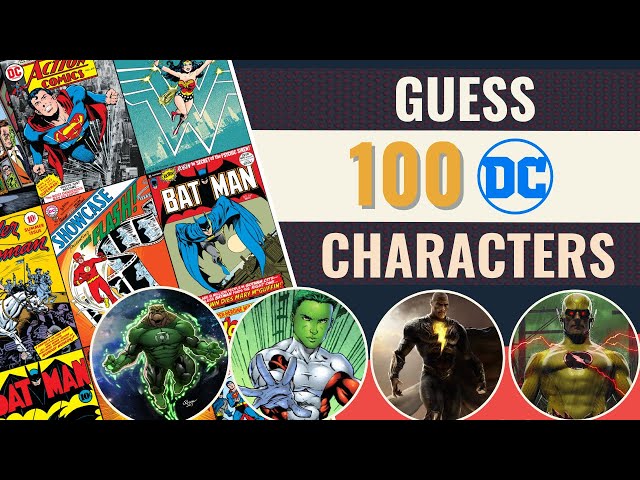 100 DC Comics Funko Pops Quiz - By ddd62291