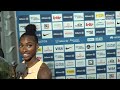 Masai Russell Achieves Goal Of Brussels Diamond League Final 100mH Win In 12.20