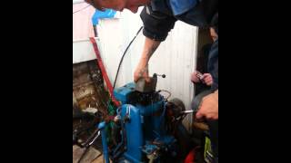 Starting up my 94.mod sabb diesel type g 10 hp