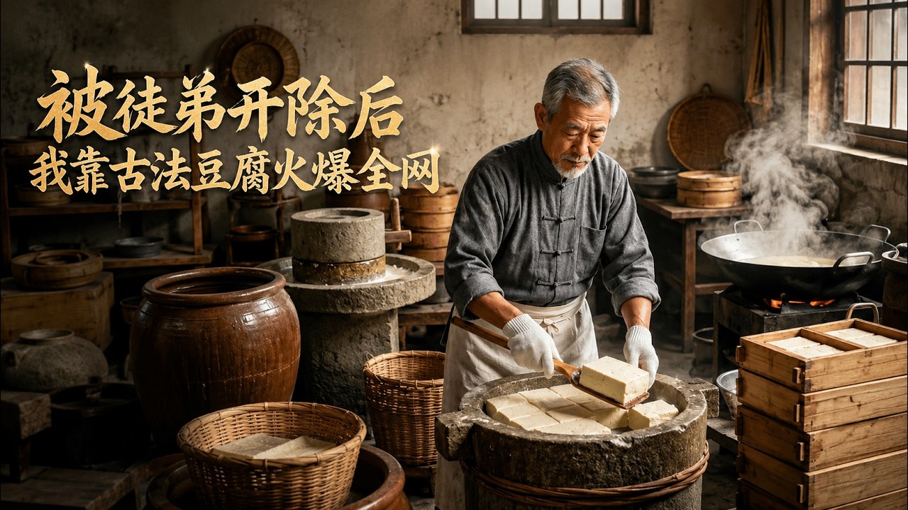 被徒弟開除後我靠古法豆腐火爆全網