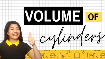 Volume of a Cylinder STEP by STEP Easy Tagalog Math Tutorial | MykeneTV Academy