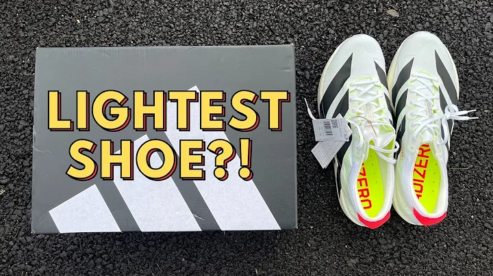 THE LIGHTEST SHOE IN 2025?! ADIDAS ADIOS 9 Unboxing PLUS Fit Check & Weigh In