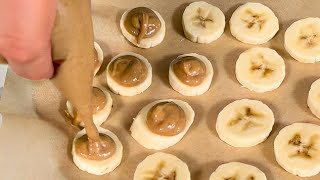 Peanut Butter Banana Bites 😋