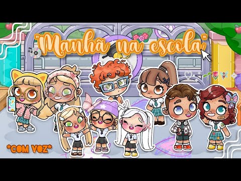 MORNING AT SCHOOL 🏫✨️ || Avatar World || Aesthetic || *voiced 🎙*