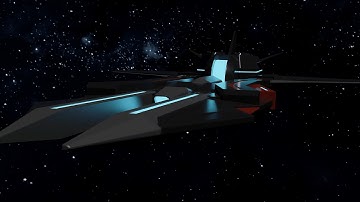 SpaceShip Speed Model | TimeLapse Blender 3D