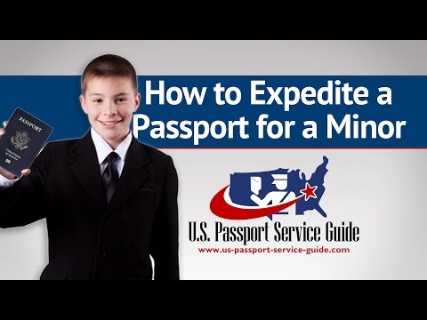How to Expedite a Passport for a Minor