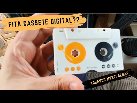 📼 Fita cassete digital?! 🤔 Radio Albatroz V AC Delco original Opala Diplomata 88